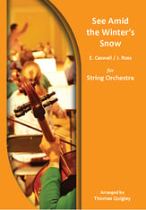 See Amid the Winter's Snow Orchestra sheet music cover